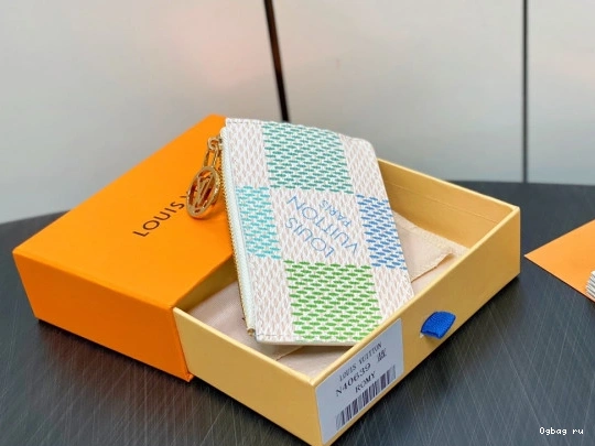 VUITTON Card Holder-12*8*0.8cm LOUIS Romy 0730
